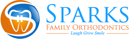 Sparks Family Orthodontics logo - Laugh Grow Smile